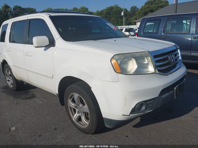 2012 Honda Pilot Ex-l მანქანა იყიდება აუქციონზე, vin: 5FNYF3H56CB014865, აუქციონის ნომერი: 46118908