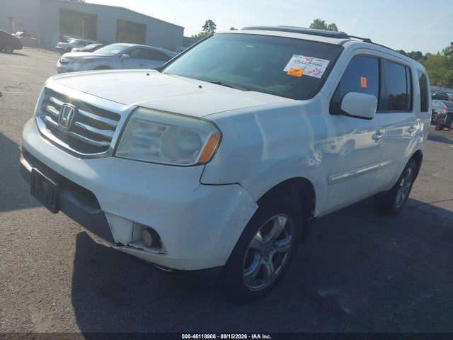 2012 Honda Pilot Ex-l მანქანა იყიდება აუქციონზე, vin: 5FNYF3H56CB014865, აუქციონის ნომერი: 46118908