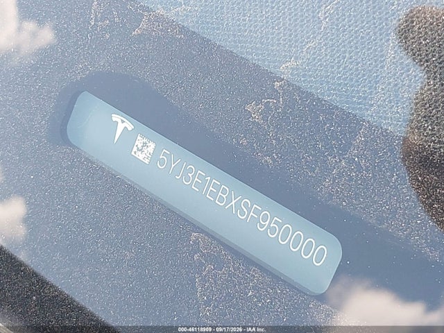 Продажа на аукционе авто 2025 Tesla Model 3 Long Range All-wheel Drive, vin: 5YJ3E1EBXSF950000, номер лота: 46118909