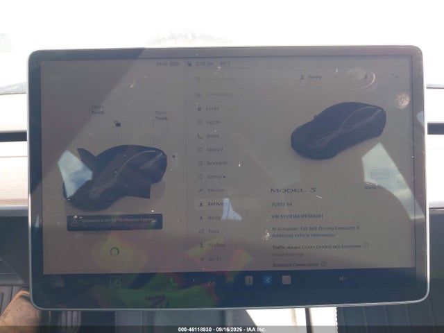 Продажа на аукционе авто 2023 Tesla Model 3 Rear-wheel Drive, vin: 5YJ3E1EA1PF385361, номер лота: 46118930