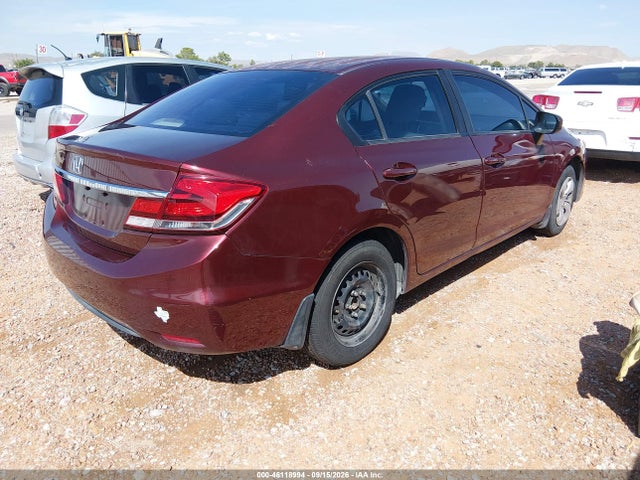 Продажа на аукционе авто 2015 Honda Civic Lx, vin: 2HGFB2F53FH545263, номер лота: 46118994