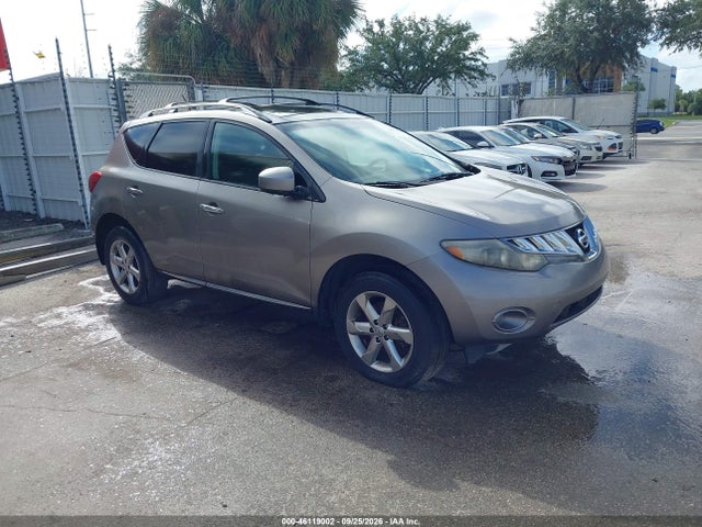Auction sale of the 2009 Nissan Murano Sl, vin: JN8AZ18W69W207791, lot number: 46119002