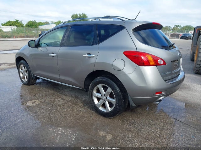Продаж на аукціоні авто 2009 Nissan Murano Sl, vin: JN8AZ18W69W207791, номер лоту: 46119002