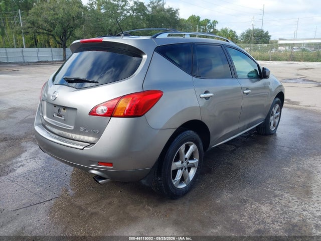Продаж на аукціоні авто 2009 Nissan Murano Sl, vin: JN8AZ18W69W207791, номер лоту: 46119002