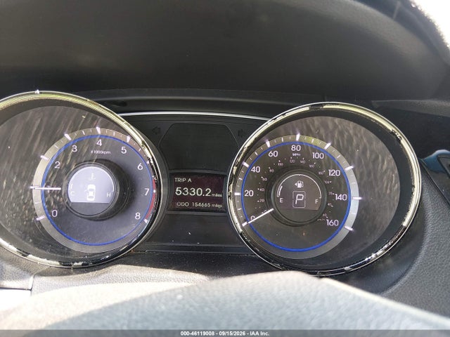 2013 Hyundai Sonata Limited მანქანა იყიდება აუქციონზე, vin: 5NPEC4AC0DH543242, აუქციონის ნომერი: 46119008