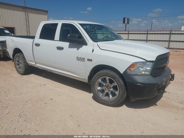 46119039 :رقم المزاد ، 1C6RR7ST8JS348185 vin ، 2018 Ram 1500 Tradesman  4x4 6'4 Box مزاد بيع