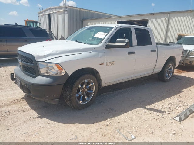 46119039 :رقم المزاد ، 1C6RR7ST8JS348185 vin ، 2018 Ram 1500 Tradesman  4x4 6'4 Box مزاد بيع