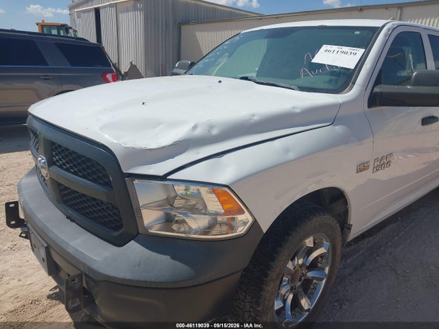 46119039 :رقم المزاد ، 1C6RR7ST8JS348185 vin ، 2018 Ram 1500 Tradesman  4x4 6'4 Box مزاد بيع
