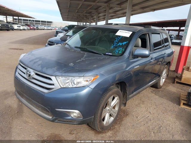 46119056 :رقم المزاد ، 5TDDK3EH7CS141418 vin ، 2012 Toyota Highlander Limited V6 مزاد بيع