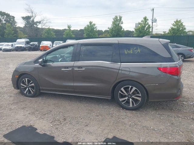 2019 Honda Odyssey Elite მანქანა იყიდება აუქციონზე, vin: 5FNRL6H93KB004858, აუქციონის ნომერი: 46119092