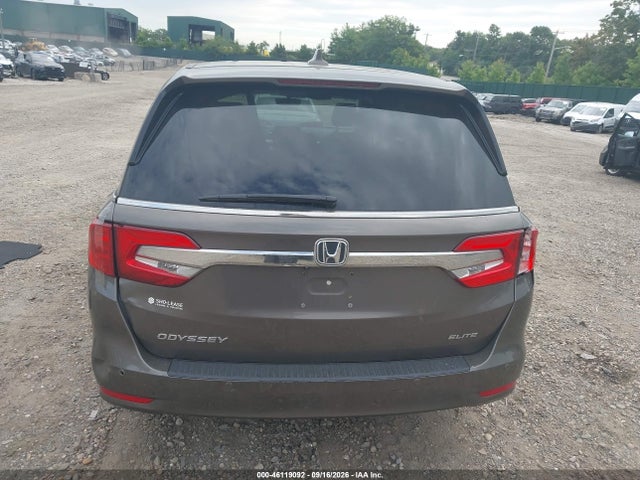 2019 Honda Odyssey Elite მანქანა იყიდება აუქციონზე, vin: 5FNRL6H93KB004858, აუქციონის ნომერი: 46119092