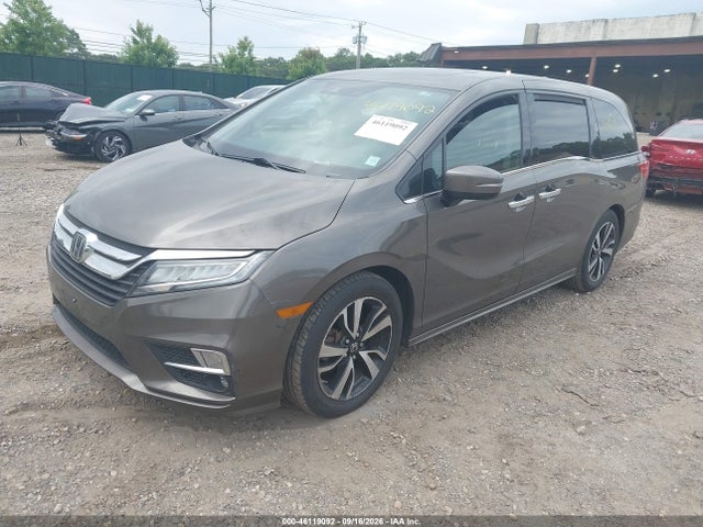 2019 Honda Odyssey Elite მანქანა იყიდება აუქციონზე, vin: 5FNRL6H93KB004858, აუქციონის ნომერი: 46119092