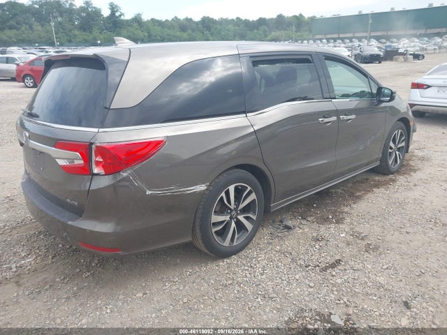 2019 Honda Odyssey Elite მანქანა იყიდება აუქციონზე, vin: 5FNRL6H93KB004858, აუქციონის ნომერი: 46119092