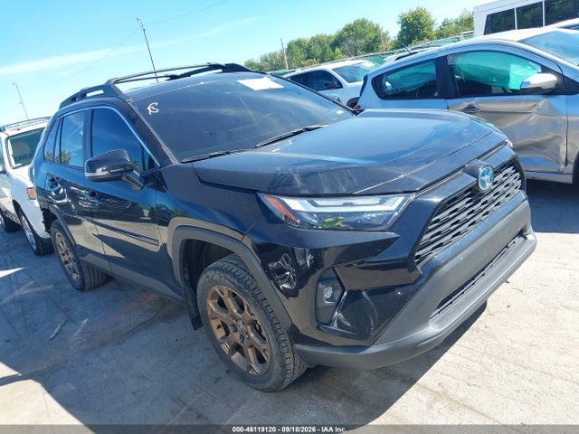 46119120 :رقم المزاد ، 2T3UWRFV0RW229343 vin ، 2024 Toyota Rav4 Hybrid Woodland Edition مزاد بيع