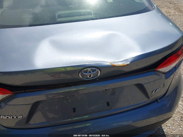 Продажа на аукционе авто 2020 Toyota Corolla Le, vin: JTDHPRAE5LJ028274, номер лота: 46119199