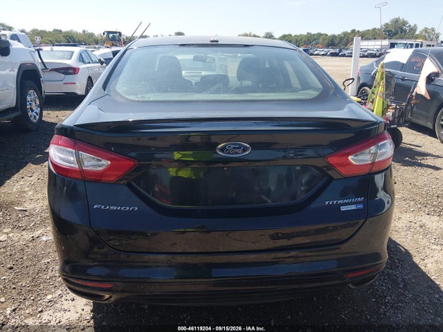 46119204 :رقم المزاد ، 3FA6P0D93ER141558 vin ، 2014 Ford Fusion Titanium مزاد بيع