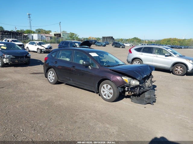 2012 Subaru Impreza 2.0i მანქანა იყიდება აუქციონზე, vin: JF1GPAA60CH212198, აუქციონის ნომერი: 46119238