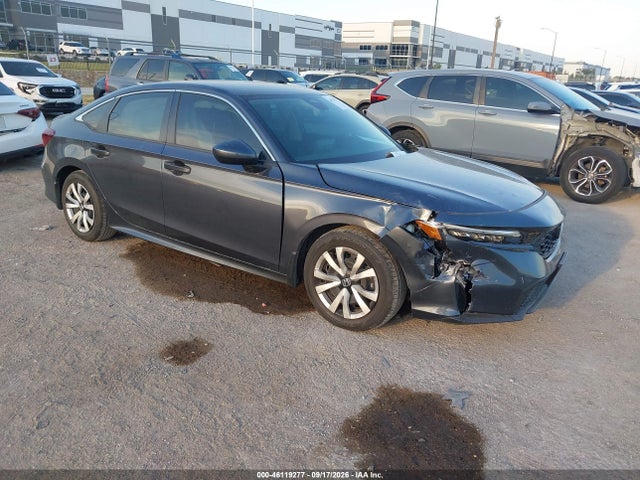 2025 Honda Civic Lx მანქანა იყიდება აუქციონზე, vin: 2HGFE2F26SH592049, აუქციონის ნომერი: 46119277