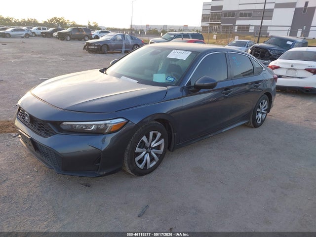 Продажа на аукционе авто 2025 Honda Civic Lx, vin: 2HGFE2F26SH592049, номер лота: 46119277