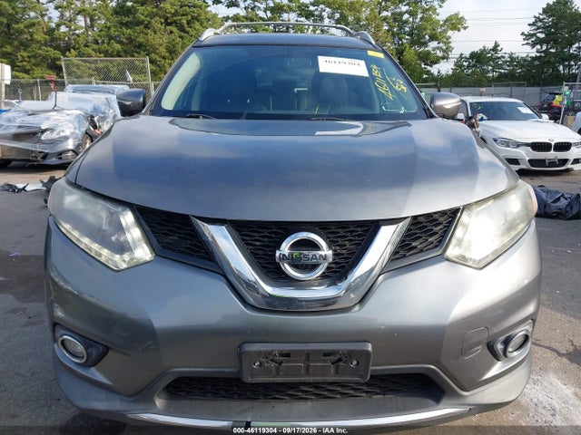 2015 Nissan Rogue Sl მანქანა იყიდება აუქციონზე, vin: 5N1AT2MV9FC815538, აუქციონის ნომერი: 46119304