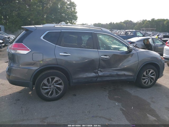2015 Nissan Rogue Sl მანქანა იყიდება აუქციონზე, vin: 5N1AT2MV9FC815538, აუქციონის ნომერი: 46119304