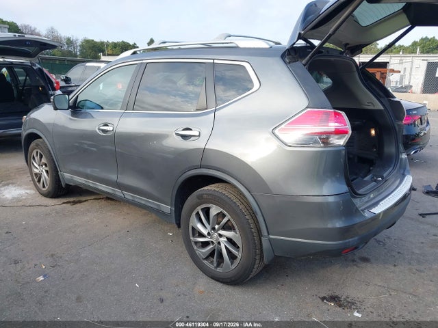 2015 Nissan Rogue Sl მანქანა იყიდება აუქციონზე, vin: 5N1AT2MV9FC815538, აუქციონის ნომერი: 46119304