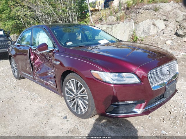 Продажа на аукционе авто 2017 Lincoln Continental Select, vin: 1LN6L9TKXH5618102, номер лота: 46119328