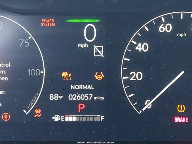 46119338 :رقم المزاد ، 7FARS5H8XSE010343 vin ، 2025 Honda Cr-v Hybrid Sport-l مزاد بيع