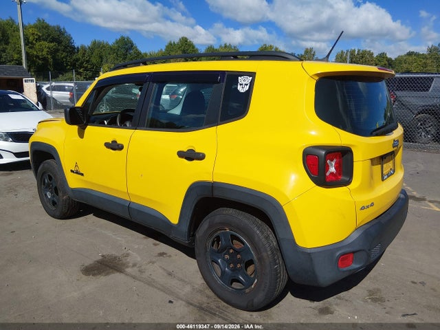 Auction sale of the 2015 Jeep Renegade Sport, vin: ZACCJBAH5FPB86311, lot number: 46119347