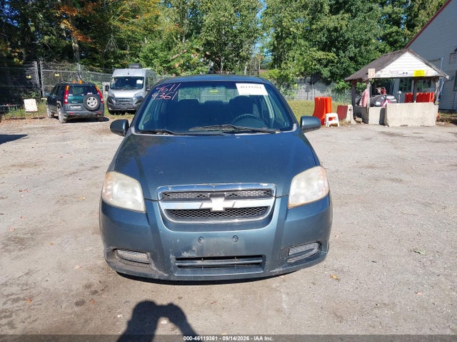 Aukcja sprzedaży 2011 Chevrolet Aveo 1lt, vin: KL1TD5DE7BB132885, numer aukcji: 46119361