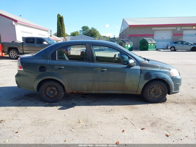 Aukcja sprzedaży 2011 Chevrolet Aveo 1lt, vin: KL1TD5DE7BB132885, numer aukcji: 46119361