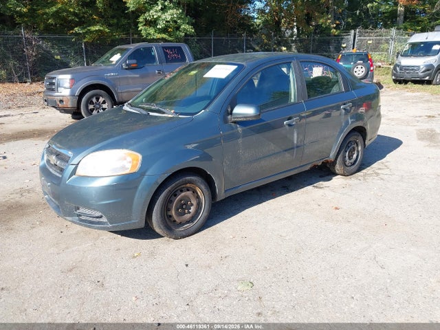 Aukcja sprzedaży 2011 Chevrolet Aveo 1lt, vin: KL1TD5DE7BB132885, numer aukcji: 46119361
