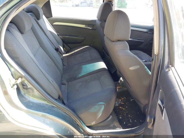 Aukcja sprzedaży 2011 Chevrolet Aveo 1lt, vin: KL1TD5DE7BB132885, numer aukcji: 46119361