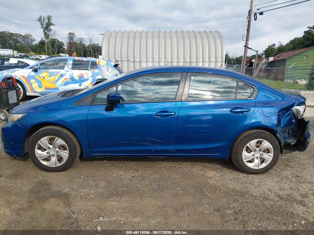 Aukcja sprzedaży 2014 Honda Civic Lx, vin: 19XFB2F55EE217660, numer aukcji: 46119396