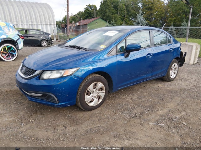 Aukcja sprzedaży 2014 Honda Civic Lx, vin: 19XFB2F55EE217660, numer aukcji: 46119396
