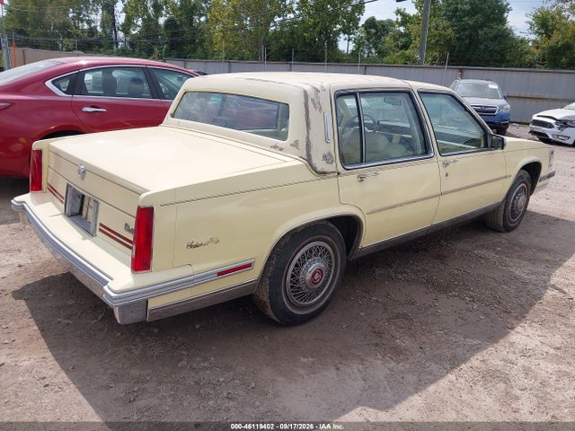46119402 :رقم المزاد ، 1G6CD5180H4299774 vin ، 1987 Cadillac Deville مزاد بيع
