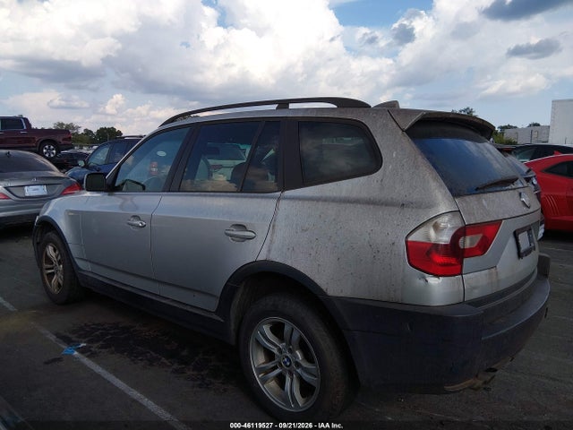 2004 Bmw X3 3.0i მანქანა იყიდება აუქციონზე, vin: WBXPA93404WD00791, აუქციონის ნომერი: 46119527