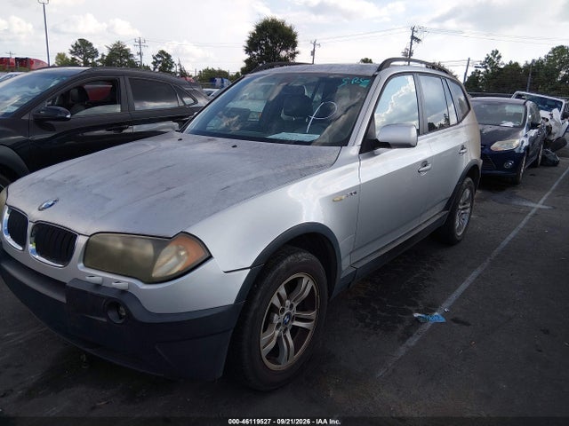 2004 Bmw X3 3.0i მანქანა იყიდება აუქციონზე, vin: WBXPA93404WD00791, აუქციონის ნომერი: 46119527