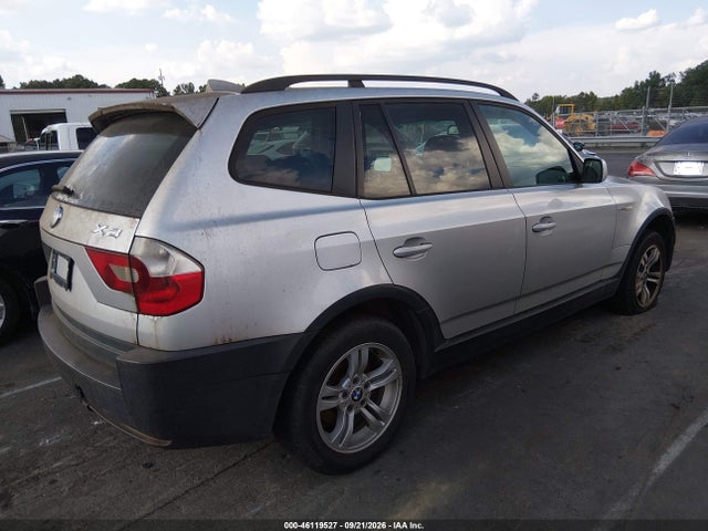 2004 Bmw X3 3.0i მანქანა იყიდება აუქციონზე, vin: WBXPA93404WD00791, აუქციონის ნომერი: 46119527