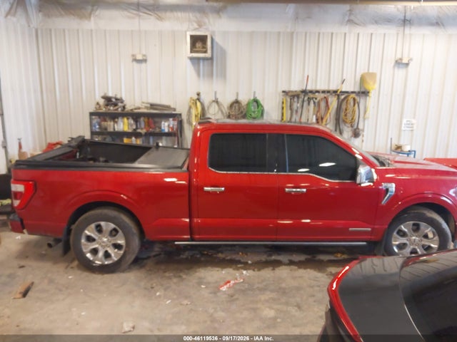 46119536 :رقم المزاد ، 1FTFW1CD8MFA58681 vin ، 2021 Ford F-150 Platinum مزاد بيع