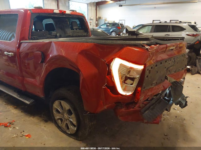 46119536 :رقم المزاد ، 1FTFW1CD8MFA58681 vin ، 2021 Ford F-150 Platinum مزاد بيع