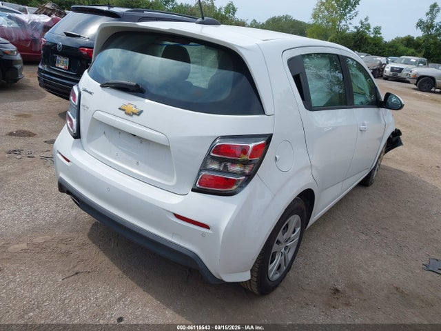 2019 Chevrolet Sonic Lt Auto მანქანა იყიდება აუქციონზე, vin: 1G1JG6SB5K4140258, აუქციონის ნომერი: 46119543