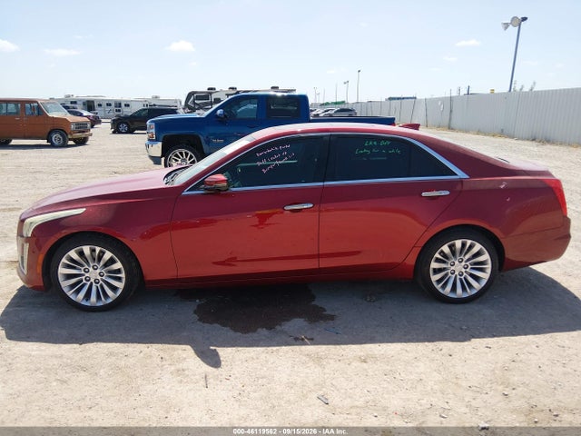 46119562 :رقم المزاد ، 1G6AS5S34F0136257 vin ، 2015 Cadillac Cts Performance مزاد بيع