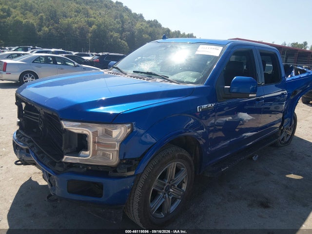 2018 Ford F-150 Lariat მანქანა იყიდება აუქციონზე, vin: 1FTEW1E5XJKC02140, აუქციონის ნომერი: 46119596