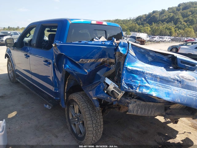 2018 Ford F-150 Lariat მანქანა იყიდება აუქციონზე, vin: 1FTEW1E5XJKC02140, აუქციონის ნომერი: 46119596