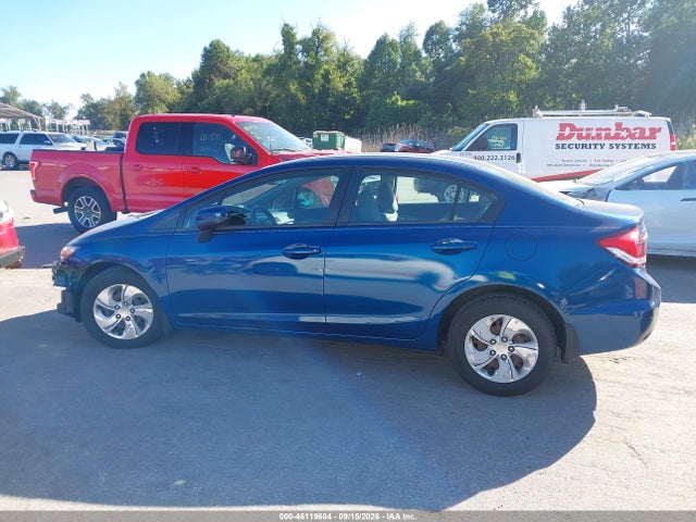 46119684 :رقم المزاد ، 2HGFB2F55EH501439 vin ، 2014 Honda Civic Lx مزاد بيع