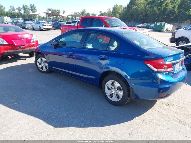 46119684 :رقم المزاد ، 2HGFB2F55EH501439 vin ، 2014 Honda Civic Lx مزاد بيع