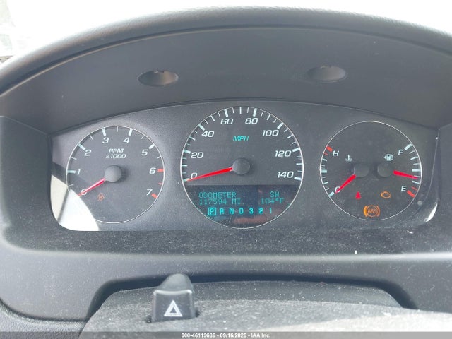46119686 :رقم المزاد ، 2G1WB5EK6A1252927 vin ، 2010 Chevrolet Impala Lt مزاد بيع