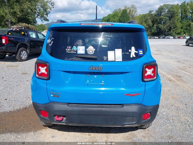 Продаж на аукціоні авто 2015 Jeep Renegade Trailhawk, vin: ZACCJBCT4FPC17856, номер лоту: 46119701