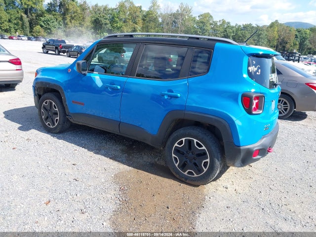 Продаж на аукціоні авто 2015 Jeep Renegade Trailhawk, vin: ZACCJBCT4FPC17856, номер лоту: 46119701